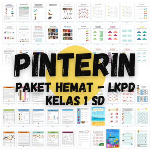 Paket Hemat - LKPD Kelas 1 SD