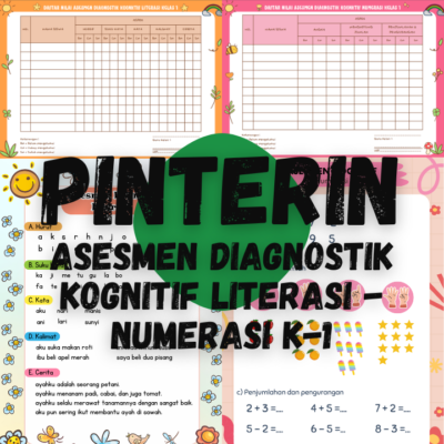 Asesmen diagnostik kognitif literasi - numerasi k-1